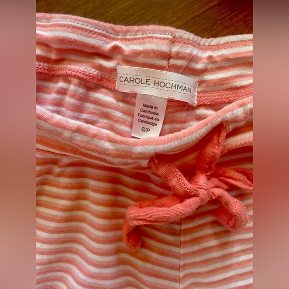 Carole Hochman Women's Peach Coloured Short Pajama Set - Picture 7 of 12